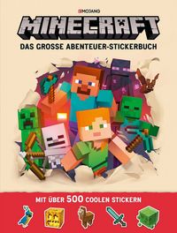 Produktbild: Minecraft, Das gro&szlig;e Abenteuer-Stickerbuch