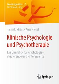 Bild vom Artikel Klinische Psychologie und Psychotherapie vom Autor Tanja Endrass