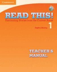 Produktbild: Mackey, D: Read This! Level 1 Teacher's Manual with Audio CD
