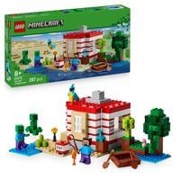 Produktbild: LEGO Minecraft 21275 Das TNT-Dschungelhaus, Kinder Spielzeug ab 8