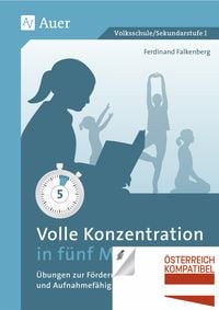 Produktbild: Volle Konzentration in f&uuml;nf Minuten