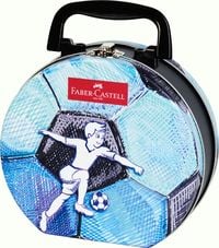 Bild vom Artikel Faber-Castell Fasermaler Connector Fussballkoffer 33er Set vom Autor 