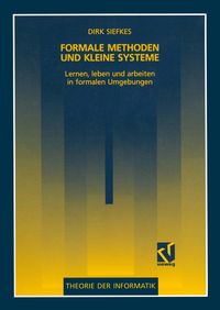 Produktbild: Formale Methoden und kleine Systeme