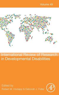 Produktbild: International Review of Research in Developmental Disabilities