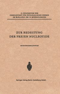 Produktbild: Zur Bedeutung der Freien Nucleotide