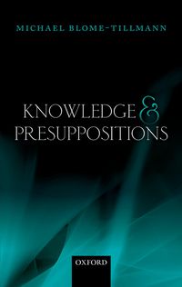 Produktbild: Knowledge and Presuppositions