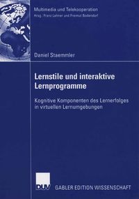 Produktbild: Lernstile und interaktive Lernprogramme