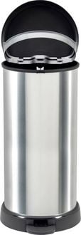 Produktbild: Curver E-COM - DECO 181125 M&uuml;lleimer Silber/Edelstahl 1St.
