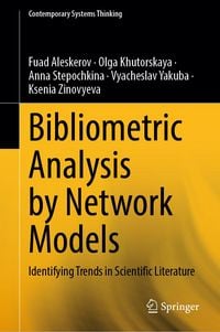 Produktbild: Bibliometric Analysis by Network Models