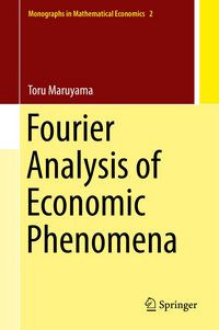 Produktbild: Fourier Analysis of Economic Phenomena