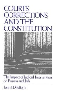 Produktbild: Courts, Corrections, and the Constitution