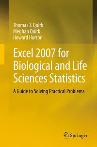 Produktbild: Excel 2007 for Biological and Life Sciences Statistics