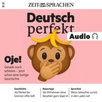 Produktbild: Deutsch perfekt Audio - Oje! Über lustige Pannen