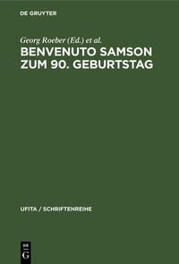 Produktbild: Benvenuto Samson zum 90. Geburtstag