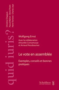 Produktbild: Le vote en assembl&eacute;e