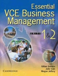 Produktbild: Essential Vce Business Management Units 1 and 2