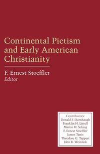 Produktbild: Continental Pietism and Early American Christianity