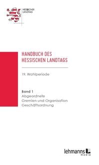 Produktbild: Handbuch des Hessischen Landtags. 19. Wahlperiode