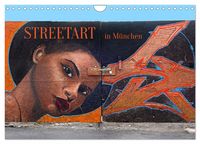 Produktbild: Streetart in M&uuml;nchen (Wandkalender 2027 DIN A4 quer), CALVENDO Monatskalender