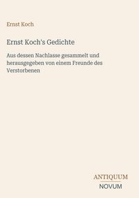 Produktbild: Ernst Koch's Gedichte