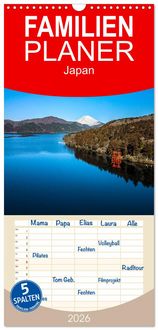 Produktbild: Familienplaner 2026 - Japan - zwischen Tradition und Moderne mit 5 Spalten (Wandkalender, 21 x 45 cm) CALVENDO