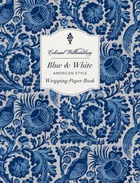 Produktbild: Colonial Williamsburg Blue and White American Style Wrapping Paper Book