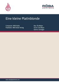Produktbild: Eine kleine Platinblonde
