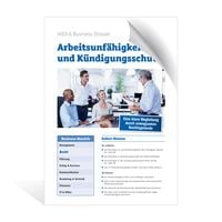Produktbild: Arbeitsunfähigkeit und Kündigungsschutz