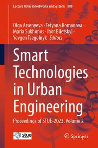 Produktbild: Smart Technologies in Urban Engineering