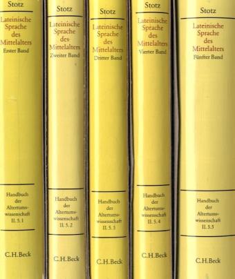 Produktbild: Handbuch zur lateinischen Sprache des Mittelalters