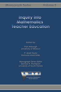 Produktbild: Inquiry into Mathematics Teacher Education