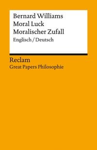 Produktbild: Moral Luck / Moralischer Zufall