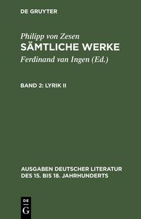 Produktbild: Lyrik II