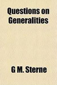 Produktbild: Questions on Generalities