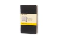 Produktbild: Moleskine Cahier pocket kariert schwarz DIN A6. 3er Pack
