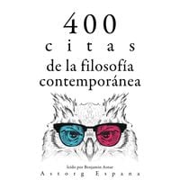 Produktbild: 400 citas de la filosof&iacute;a contempor&aacute;nea