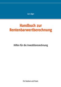 Produktbild: Handbuch zur Rentenbarwertberechnung