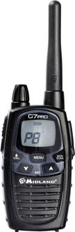 Produktbild: Midland G7 Pro Single C1090.14 PMR/LPD-Handfunkger&auml;t