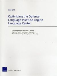 Produktbild: Optimizing the Defense Language Institute English Language Center