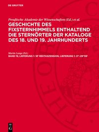 Produktbild: 18h Rektaszension, Lieferung 1: 0m&ndash;29m59s