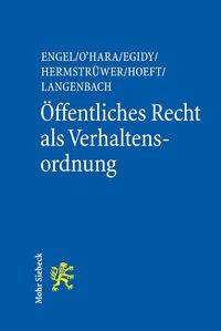 Produktbild: &Ouml;ffentliches Recht als Verhaltensordnung