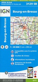 Produktbild: Bourg-en-Bresse 1:25 000