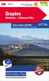 Bild vom Artikel Radwanderkarte Gruyère - Montreux - Gstaad mit Ortsindex (15 vom Autor Hallwag Kümmerly+Frey AG