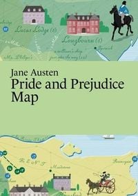 Produktbild: Jane Austen, Pride and Prejudice Map