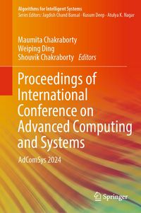 Produktbild: Proceedings of International Conference on Advanced Computing and Systems