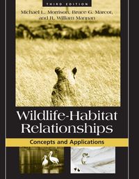 Produktbild: Wildlife-Habitat Relationships