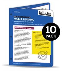 Produktbild: BUNDLE: Almarode: The On-Your-Feet Guide to Visible Learning: Assessment-Capable Learners: 10 Pack