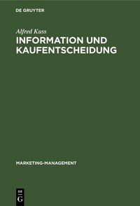 Produktbild: Information und Kaufentscheidung