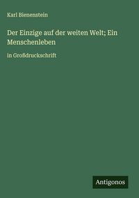 Produktbild: Der Einzige auf der weiten Welt; Ein Menschenleben