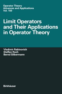 Produktbild: Limit Operators and Their Applications in Operator Theory